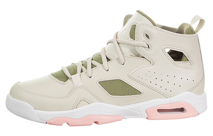 Jordan Flight Club 91 Low top Basketball Shoes Gray Pink Unisex
