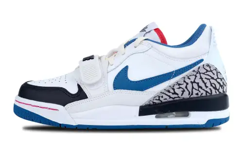 Jordan Legacy 312 Low White Industrial Blue GS