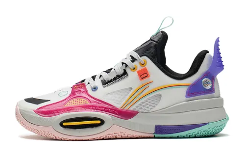Li Ning, purple basketball shoes, for teenagers