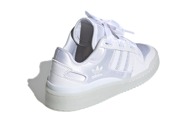 Кеды adidas originals FORUM Satin Low J (белые) — фото 6
