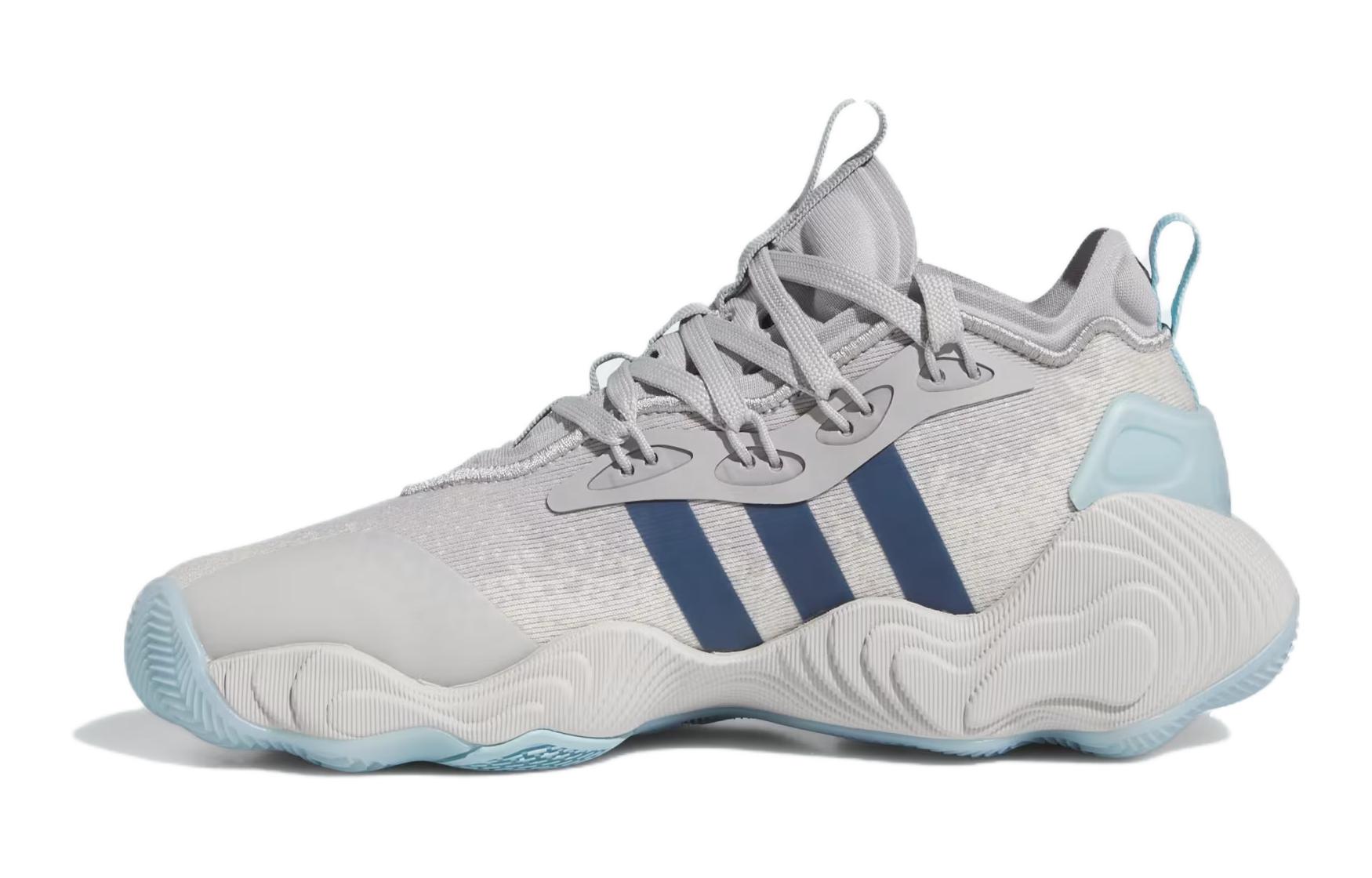 Детские кроссовки adidas adidas Trae Young 3.0 (серо-белые)