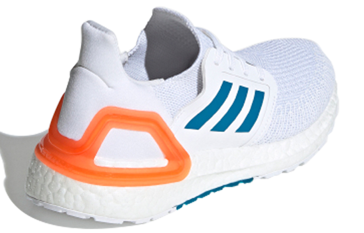 Кроссовки adidas ULT Primeblue J (бело-оранжево-синий) — фото 3