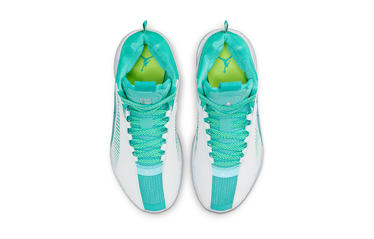 Кроссовки Jordan Air Jordan 35 Guo Ailun (мятные) — фото 6
