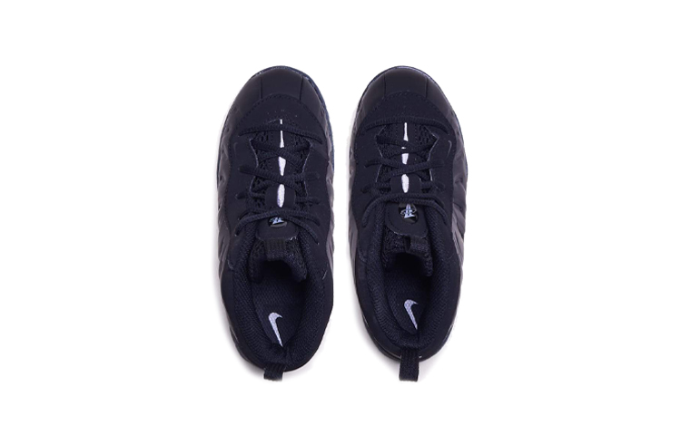 Детские кроссовки Nike Foamposite One Little (черные) — фото 3