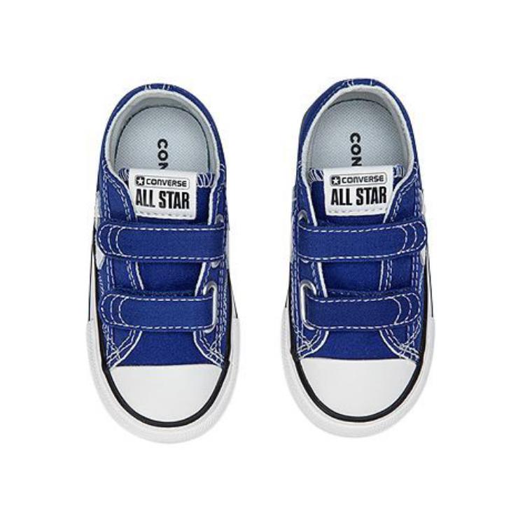 Детские кеды Converse All Star (сине-белые) — фото 3
