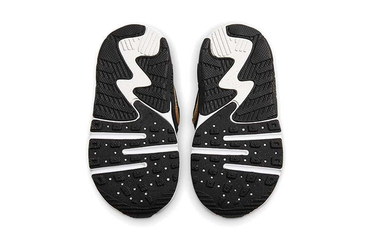 Детские кроссовки Nike Air Max Excee (черно-бело-золотой) — Чёрный / белый / золотой — фото 8