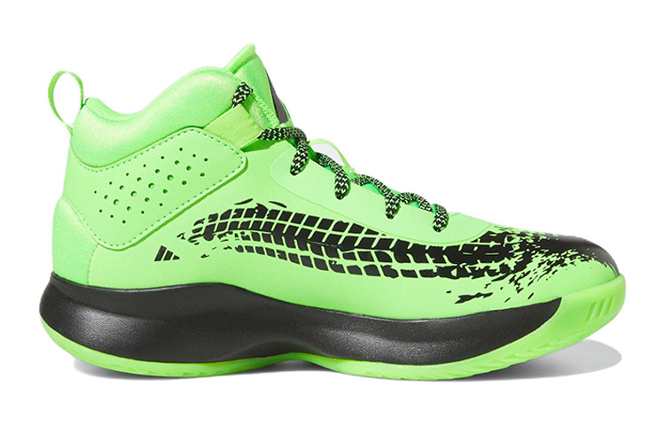 Кроссовки adidas Cross Em Up 5 (зелено-черный) — фото 3