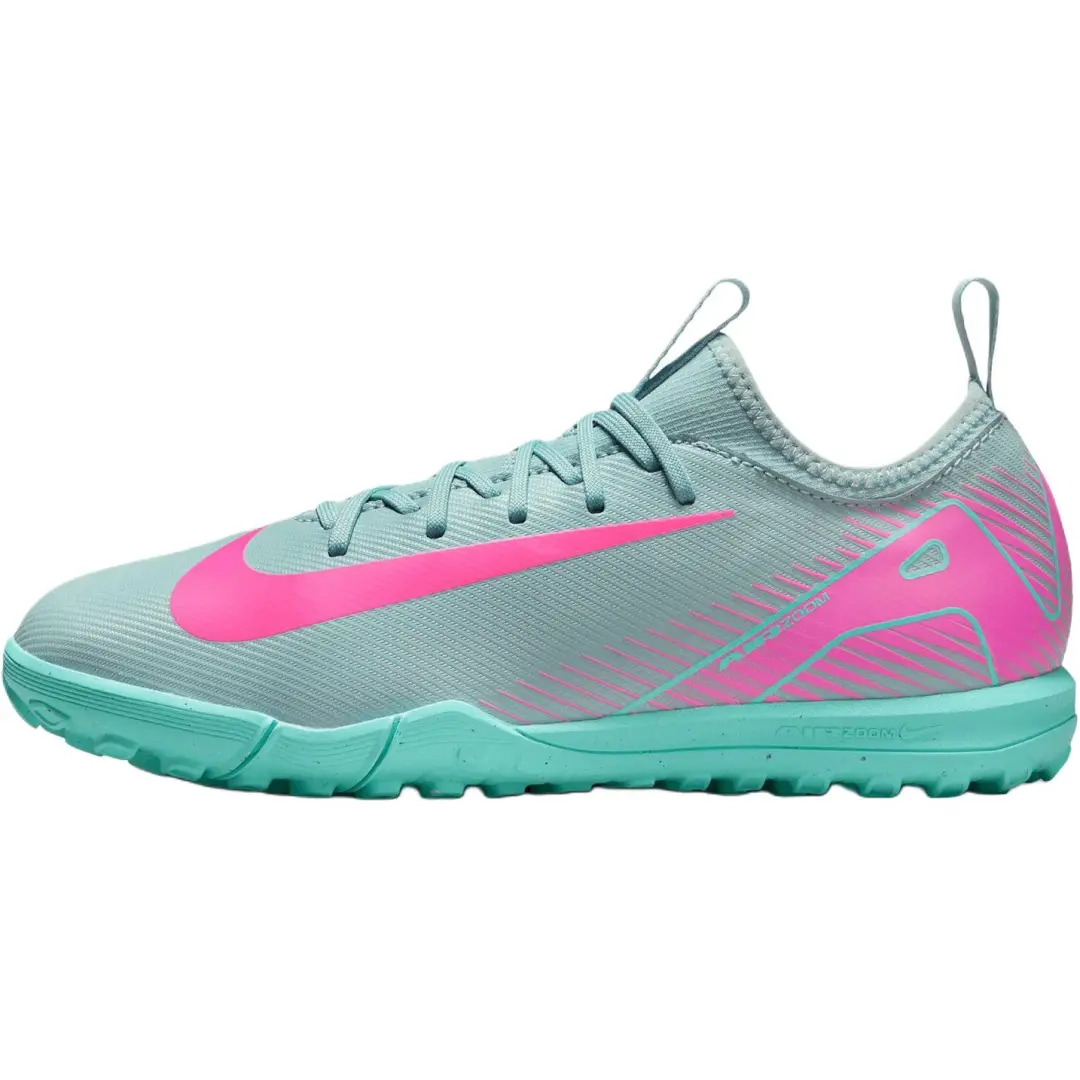 Nike Mercurial Vapor 16 Low top Kids' Soccer Shoes Grey green/purple Kids'