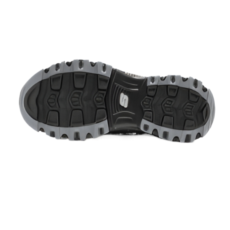 Детские кроссовки Skechers kids SKECHERS BOYS (черно-серые) — фото 3