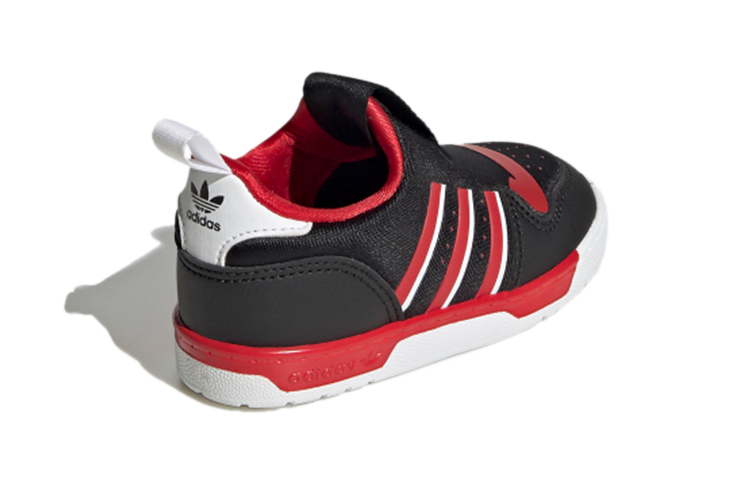Кеды adidas originals Rivalry Low 360 I (черно-красные) — фото 5