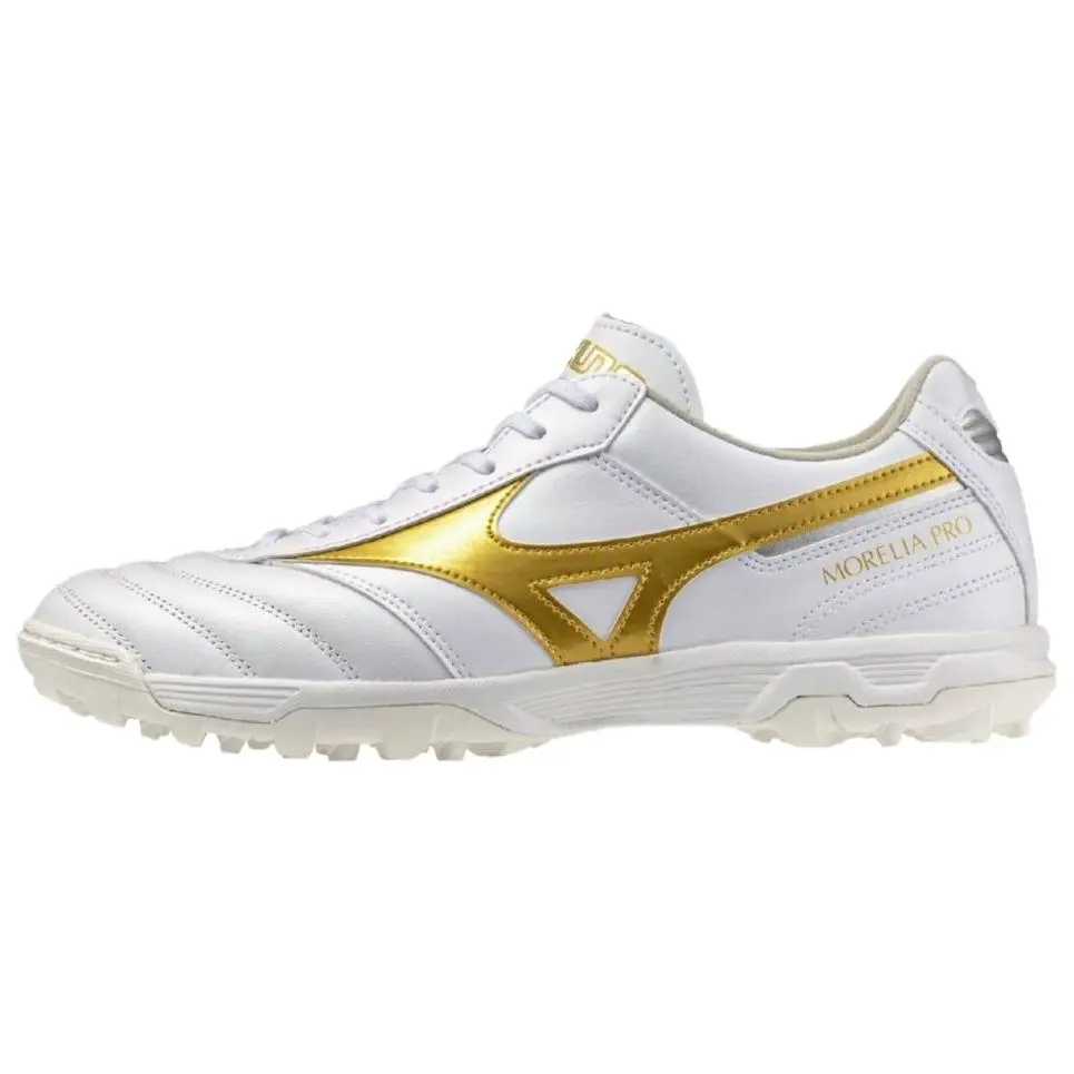 Mizuno MORELIA 2 Soccer Shoes Unisex White Gold