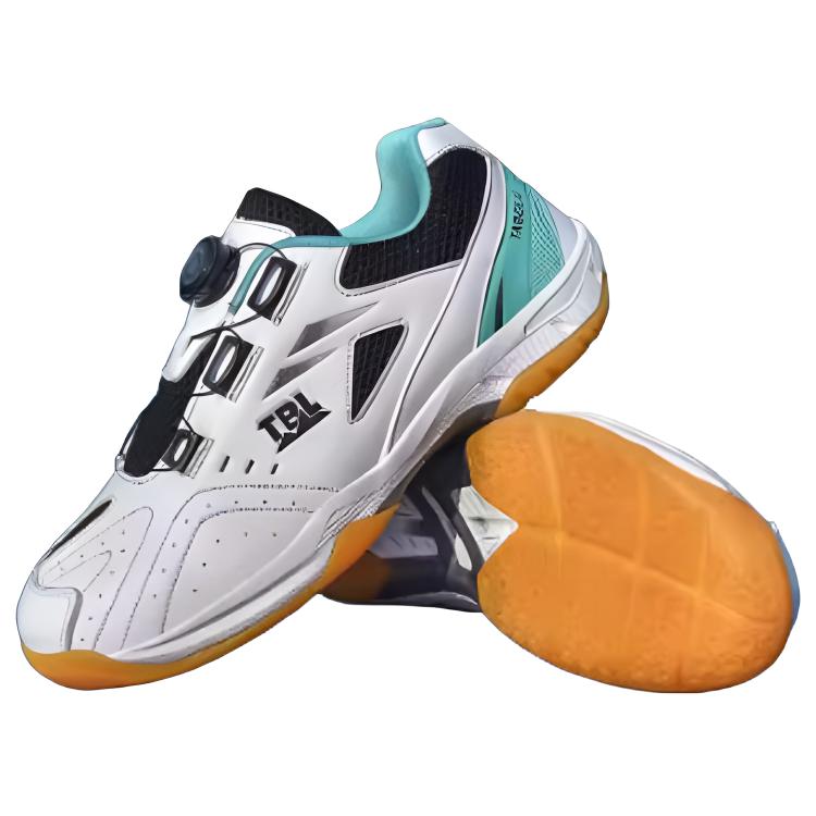 TONYBEAR Slip Resistant Abrasion Resistant Low top Badminton Shoes Unisex