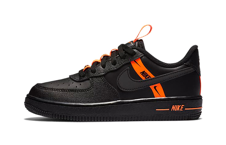 Кроссовки Nike Nike Air Force 1 LV8 KSA (черный / оранжевый)