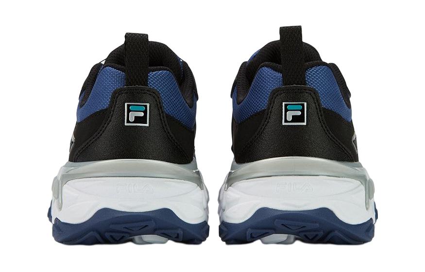 Детские кроссовки Fila KIDS (бело-сине-черные) — фото 3