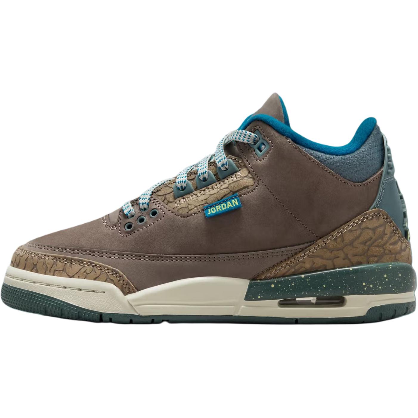 Унисекс кроссовки Jordan JordanAir Jordan 3 "We Outside" GS (коричневый)