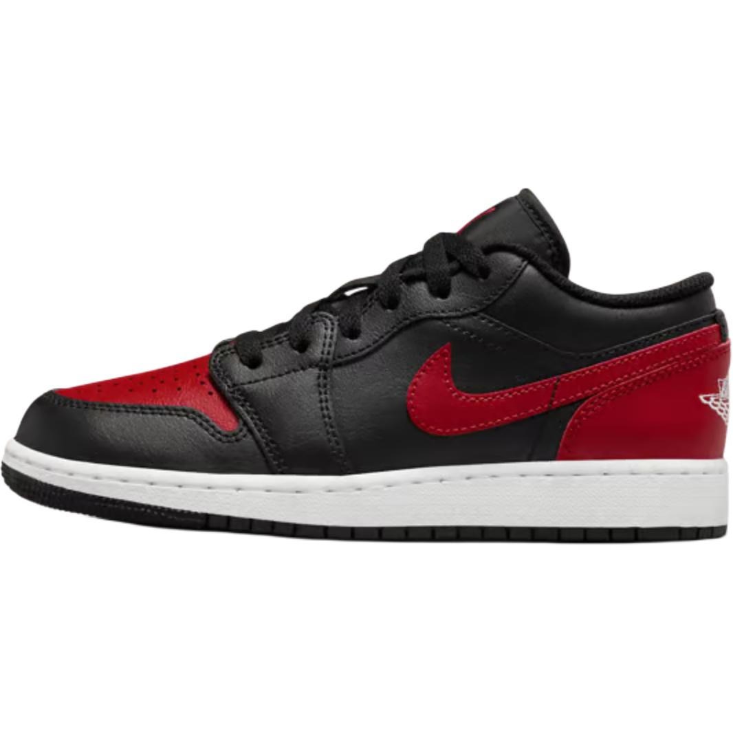 Кроссовки Jordan Air Jordan 1 Low Bred Twist (черно-красные)