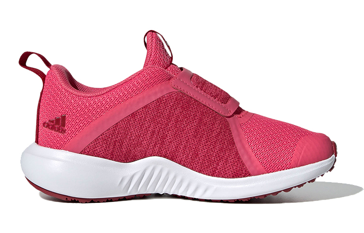 Детские кроссовки adidas Fortarun X Cf K (розовый) — 玫红/白 — фото 3