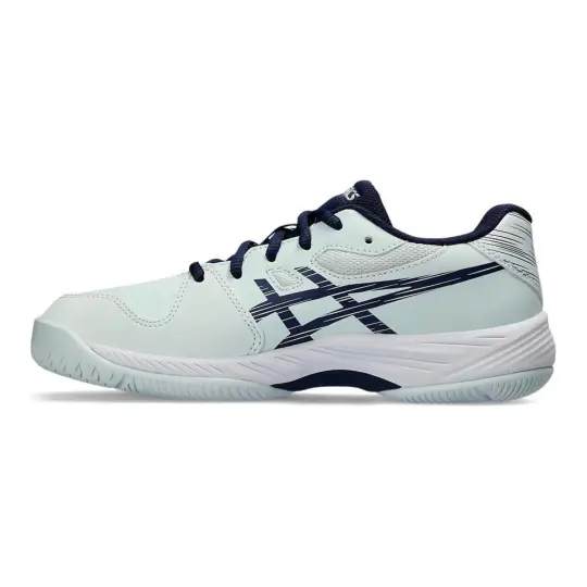 ASICS Gel Game 9 Tennis Shoes Synthetic Leather Abrasion Resistant Breathable Low top Kids' Training Shoes