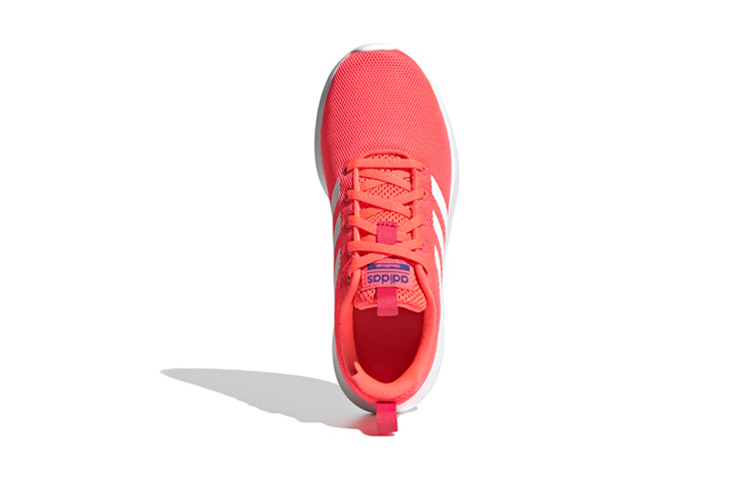 Кроссовки adidas neo Lite Racer Cln (розово-белые) — Розовый / белый — фото 7