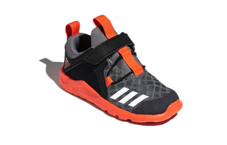 Детские кроссовки adidas Rapidaflex 2 El I (серые) — фото 5