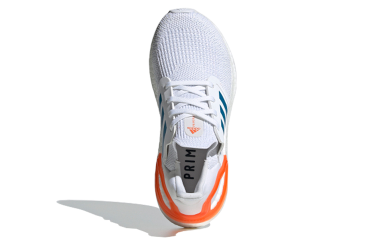 Кроссовки adidas ULT Primeblue J (бело-оранжево-синий) — фото 4