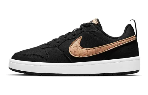 Nike Court Borough Low 2 Canvas Black Praline GS