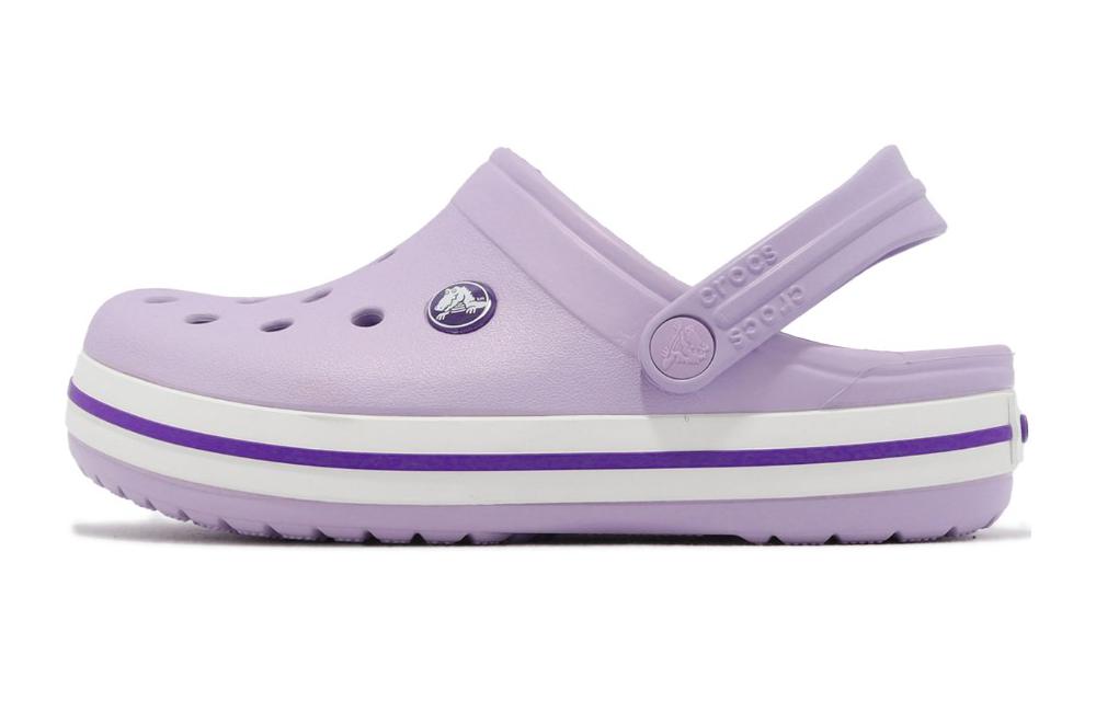 Детские сандалии Crocs Crocband Clog K (фиолетовые)