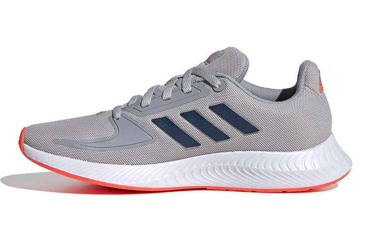 Кеды adidas neo Runfalcon 2.0 K (серо-сине-оранжевые)