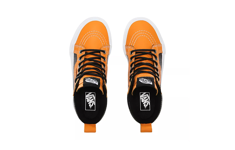Детские кеды Vans SK8 Mte (черно-желтые) — Чёрный / жёлтый — фото 4