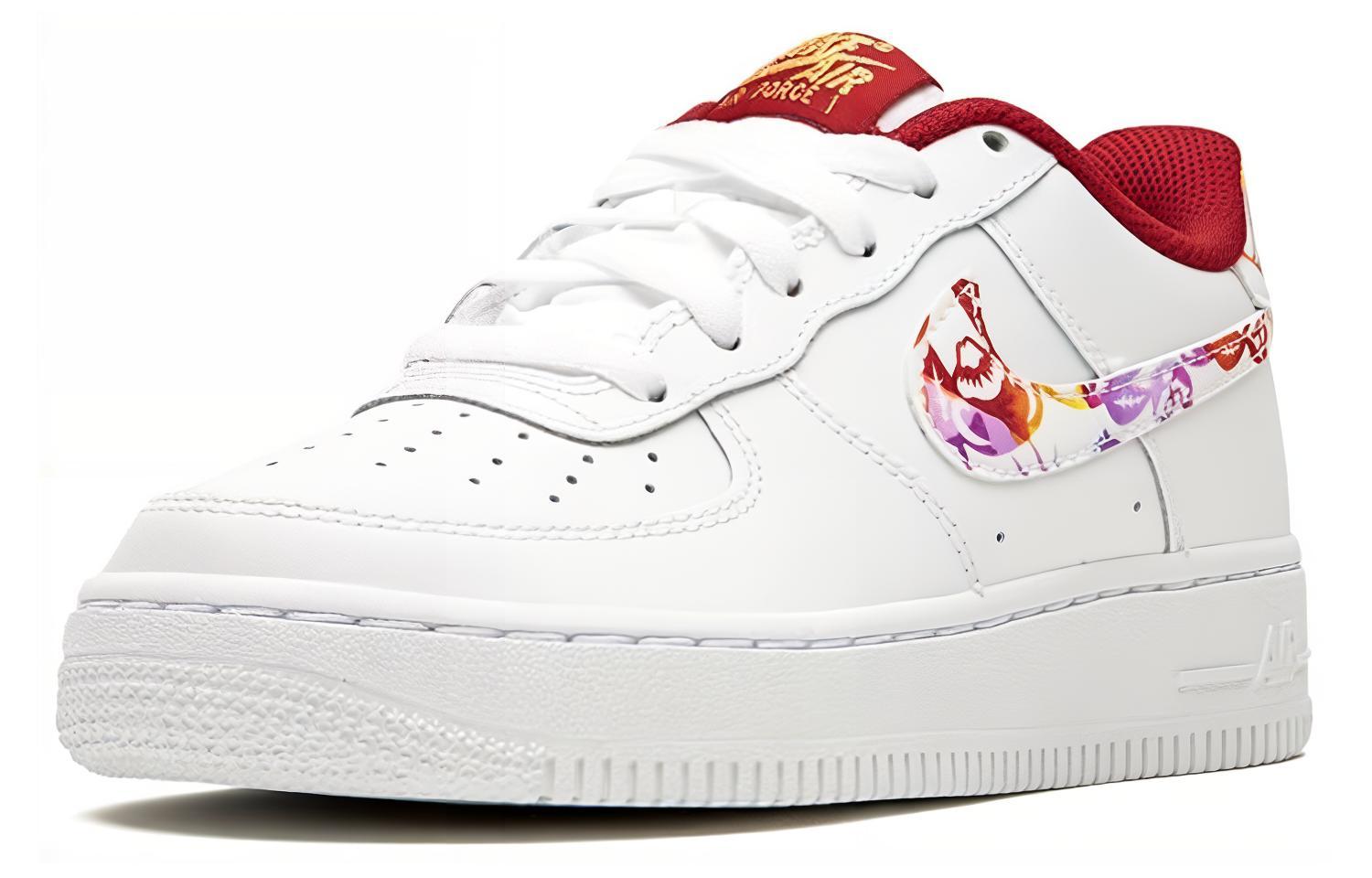 Кроссовки Nike Air Force 1 (белые) — фото 7