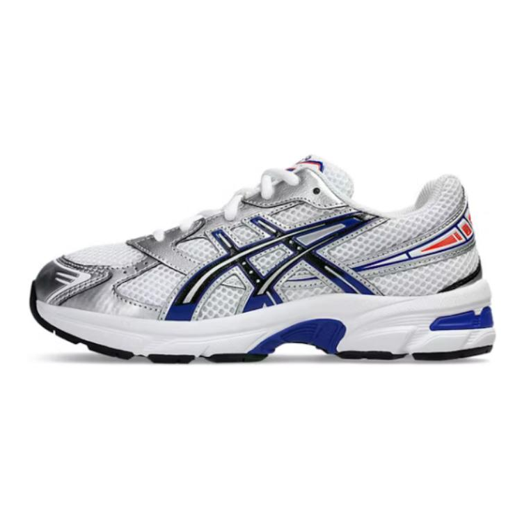 Кроссовки ASICS Gel-1130 (серебристо-бело-синие)