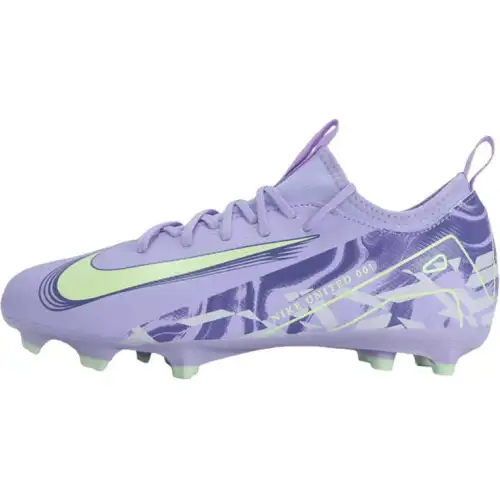 Nike Comfortable universal non-slip wear-resistant low children's purple boots