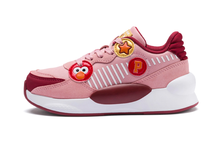 Детские кроссовки PUMA SESAME STREET (розовые) — фото 1
