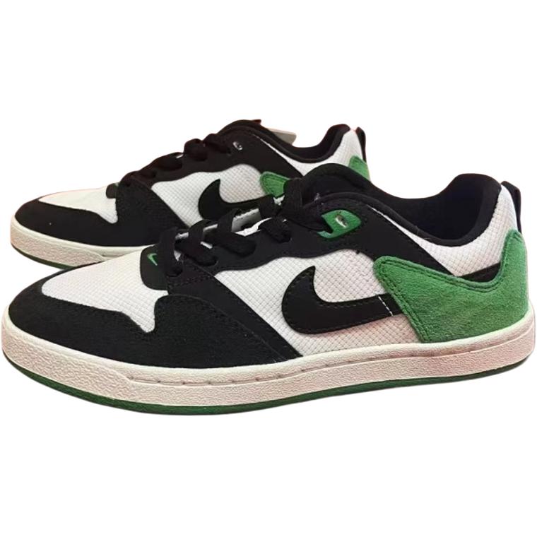 Кроссовки NikeSB Alleyoop (бело-черные) — фото 3