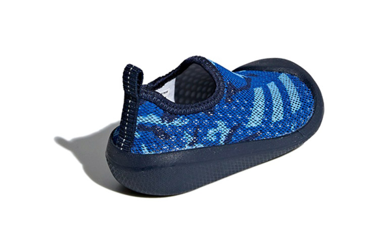 Детские кроссовки adidas (сине-черные) — Синий / чёрный — фото 5