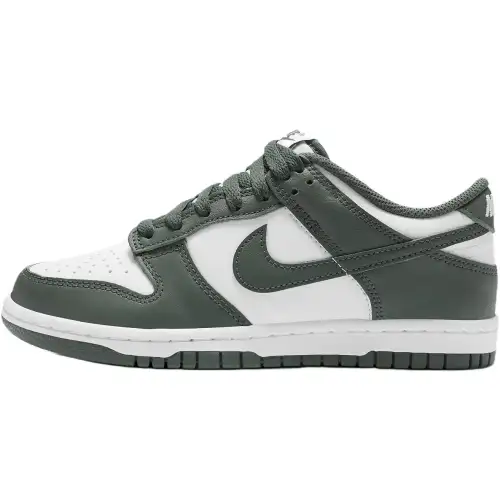 Nike Dunk Low top Skateboard Shoes Green White Unisex