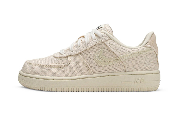 Кроссовки Stussy Stussy x Nike Air Force 1 (молочный)