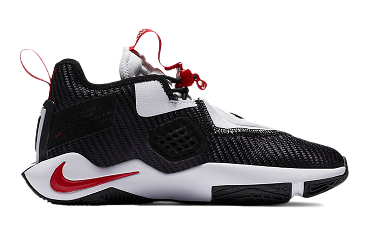 Кроссовки Nike Nikezoom soldier 14 (черно-белые) — Чёрныйбелый — фото 2