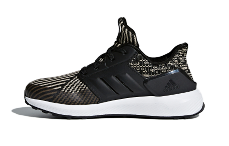 Детские кроссовки adidas run Knit C (черные)