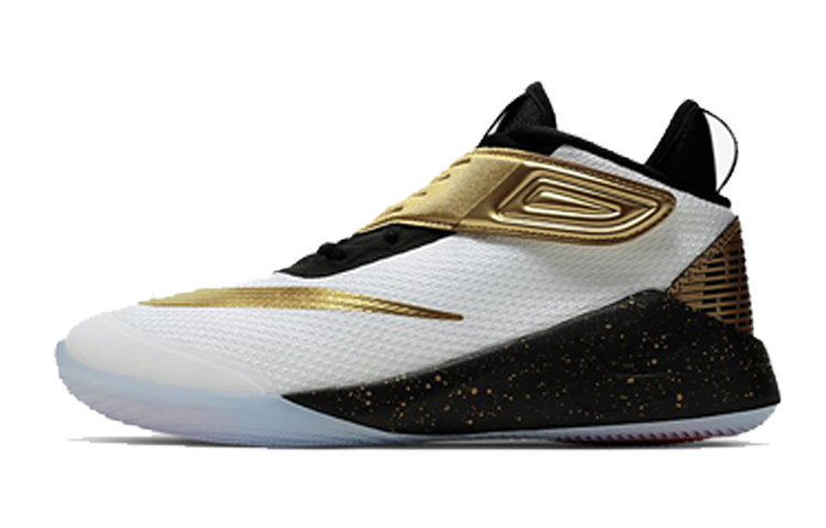 Кроссовки Nike Future Flight 2 (бело-золотые)