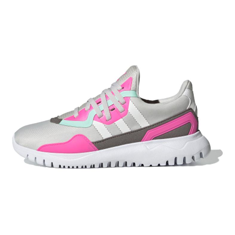 Кроссовки adidas originals Flex (серо-розовые)