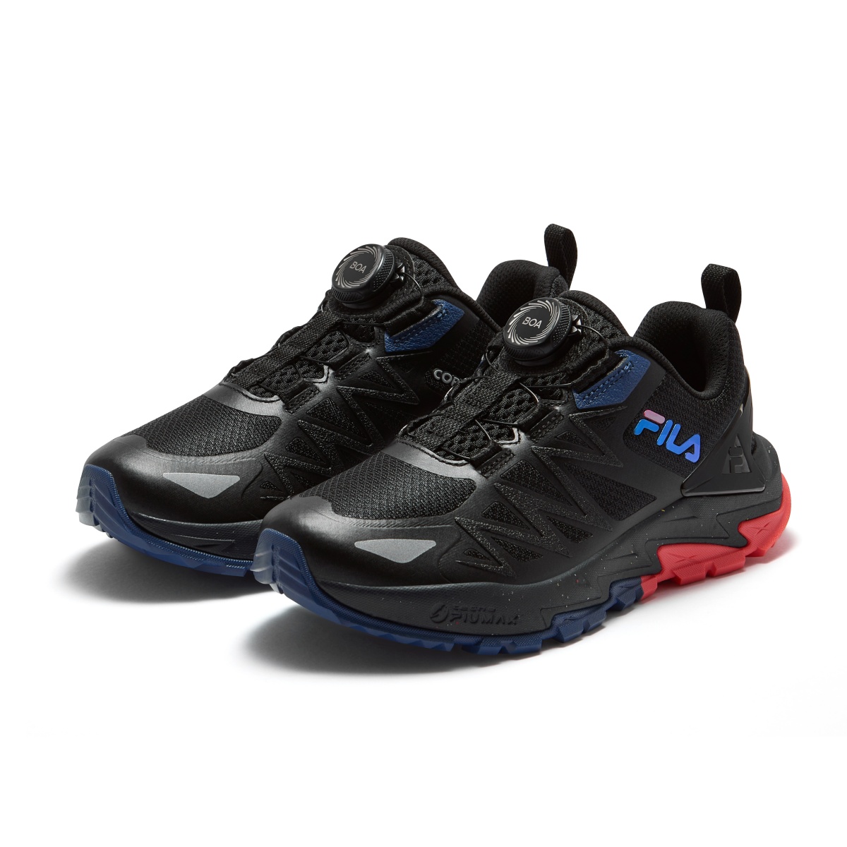 Детские кроссовки Fila KIDS PERFORMANCE-FPH CHITA DASH 4 (черный) — Чёрный — фото 4
