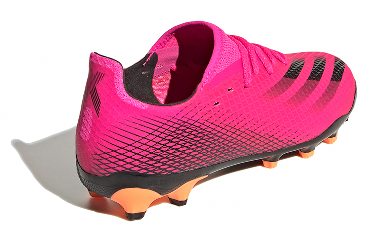 Детские бутсы adidas FY1093 (розово-черные) — фото 4