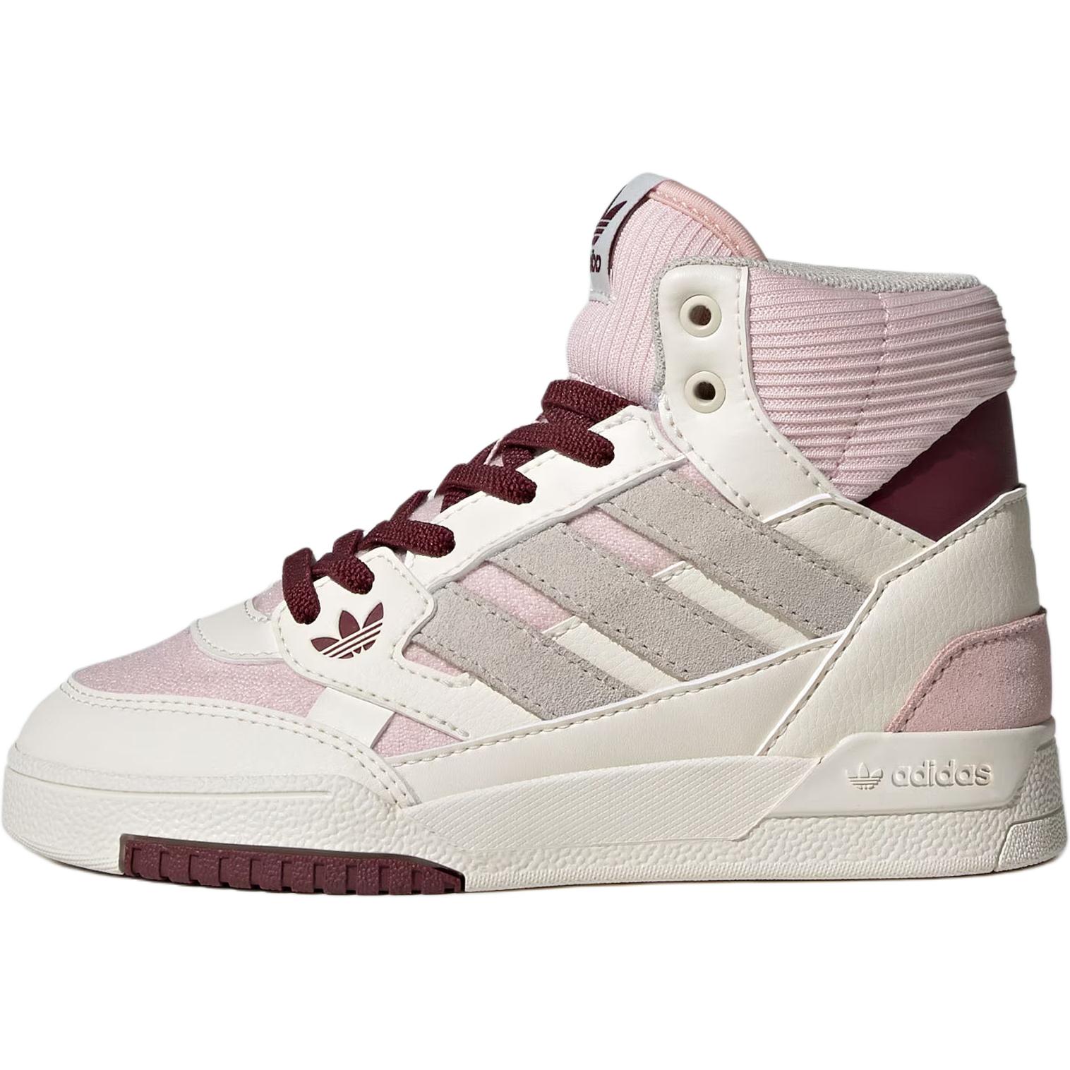 Детские кеды adidas originals DROP STEP SE (светло-розовые)