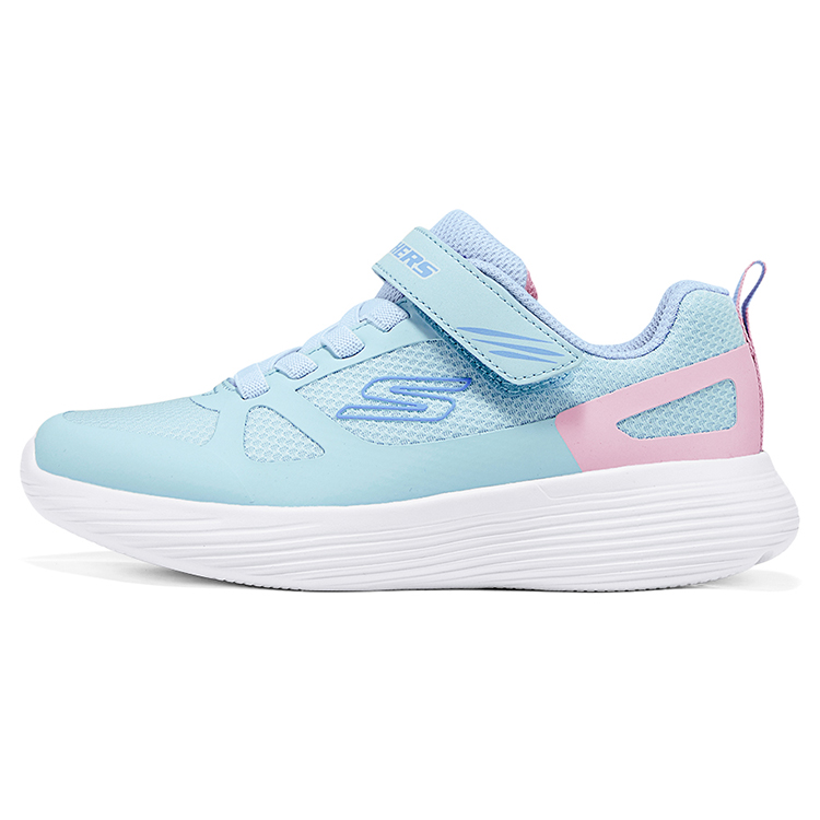 Детские кеды Skechers kids (сине-розовые)
