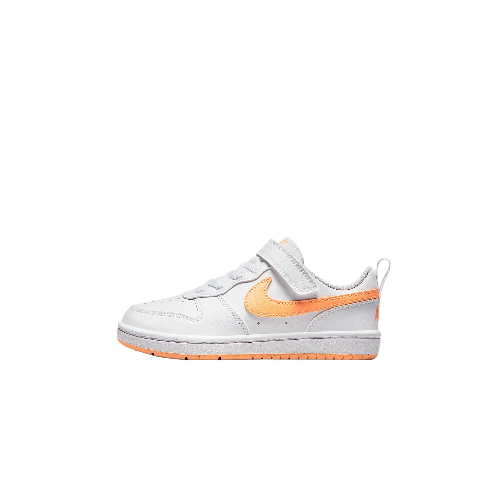 Кеды Nike Court Borough Low Recraft (бело-розовые)