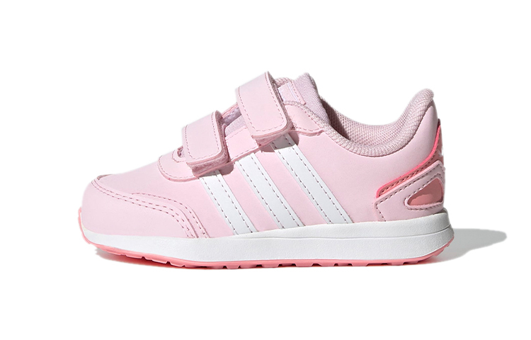 Детские кроссовки adidas neo Vs Switch (розово-белые)
