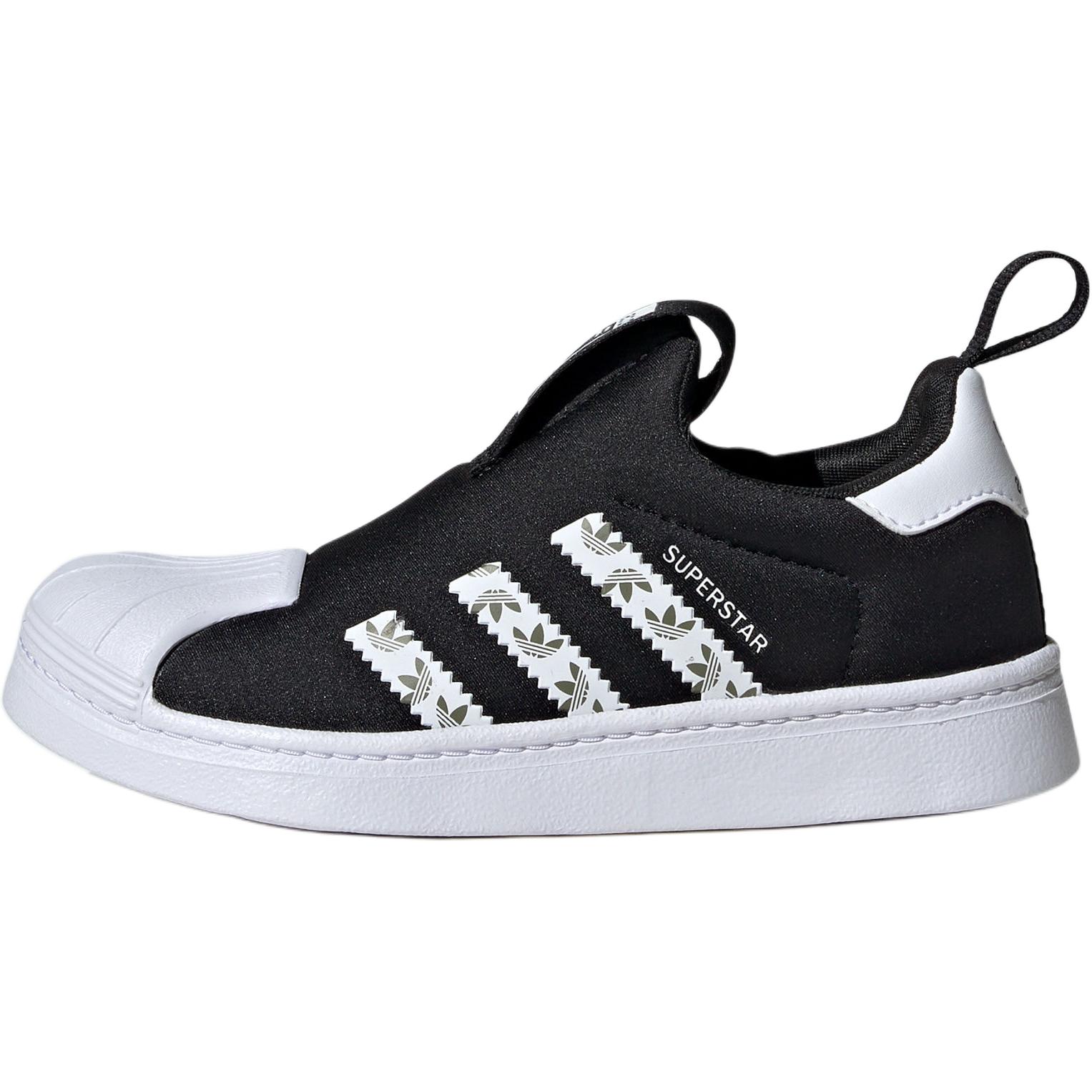Детские кеды adidas originals SUPERSTAR 360 (черно-белые)