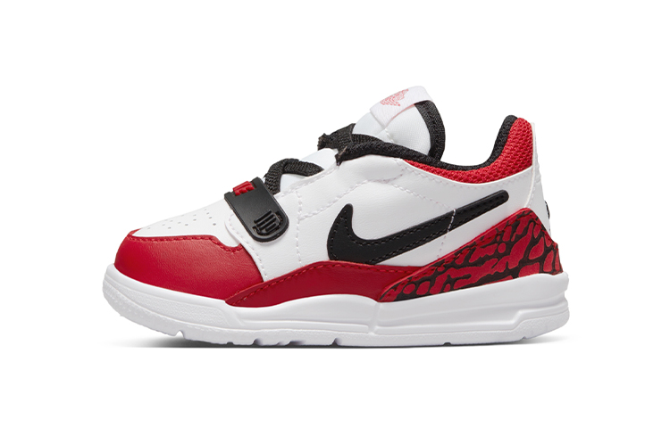 Детские кроссовки Jordan Legacy 312 Low (бело-красные)