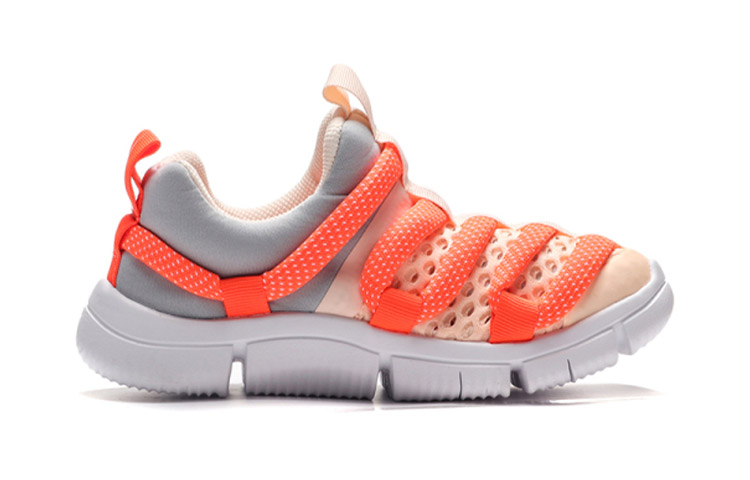 Кроссовки Nike Novice BR (бело-оранжевые) — Белый / оранжевый — фото 4